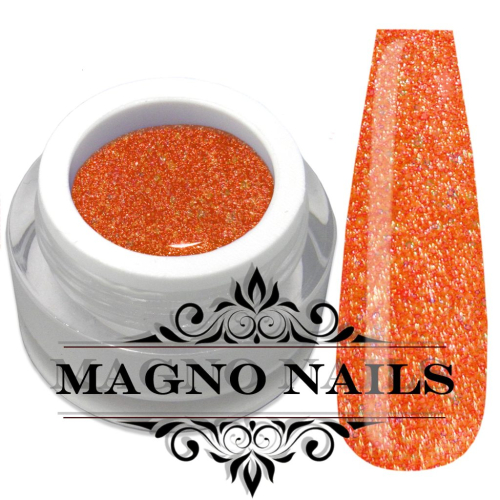 UV Gel - 4417 - Disco Glam Gel - Neon Orange
